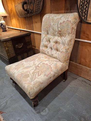 Reclaimed floral upholstered - reclaimed,