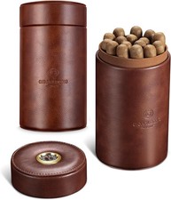 CIGARLOONG Brown Leather Cigar