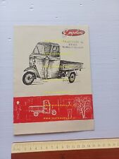 Empolini production motorcycles brochure 70s Italian original