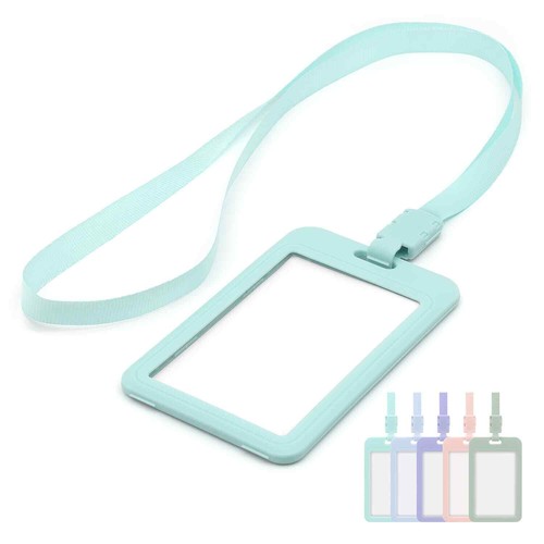 Lanyard with plastic card - lanyard,