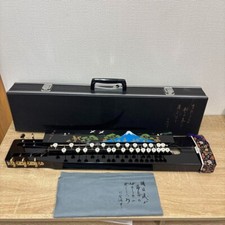 Taisyo Koto Japanese harp with three to five strings Instruments w/Case