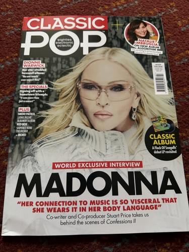 Madonna classic pop magazine - madonna,