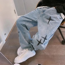 Gothic Baggy Wide Leg Jeans