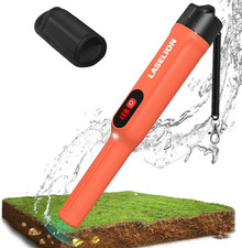 LASELION Metal Detector Pin Pointer Professional IP68 360° Detection Orange