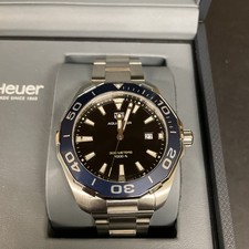 TAG Heuer Exclusive Aquaracer Watch. Mens Limited Edition Bracelet Watch