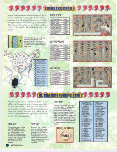 Vtg pokemon yellow map mewtwo - vtg,