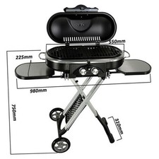 Portable Gas BBQ 2 Burners