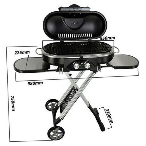 Portable gas bbq - portable,