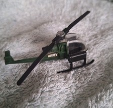 Vintage Corgi Juniors 1972 E34 Army Helicopter Die Cast Excellent Condition 