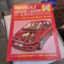 Renault Megane and Scenic Petrol & Diesel (Apr 1999-02) T - 52 Haynes Car Manual