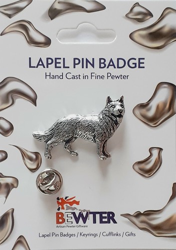 English pewter alsatian - english,