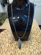 Beaded Necklace Surfboard Detail Holiday Surf Vintage Statement 