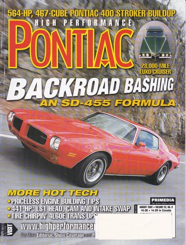 High performance pontiac - performance,