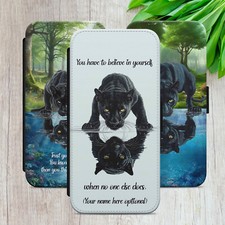 BLACK CAT FLIP FOR IPHONE