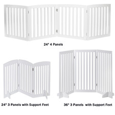 24"/36'' Pet Dog Gate 3/4