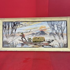Vintage Painting Paint  Asian