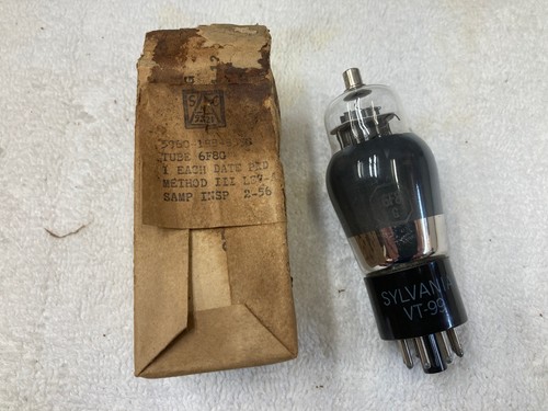 Nib sylvania vt99 6f8g - vt99, tube