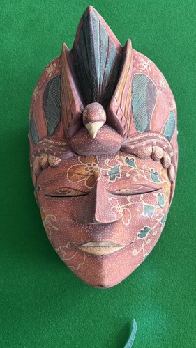 Hand carved wood - hand, batik