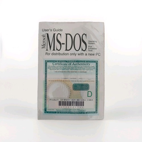 Vintage 1996 dos microsoft - ms-dos,