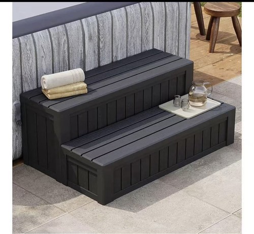 Step freestanding hot tub - 2-step,