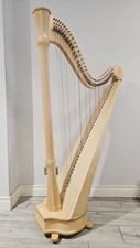 Camac Mademoiselle 40 String Lever Harp with Full Travel Case