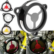 White Engine Oil Filter Cover