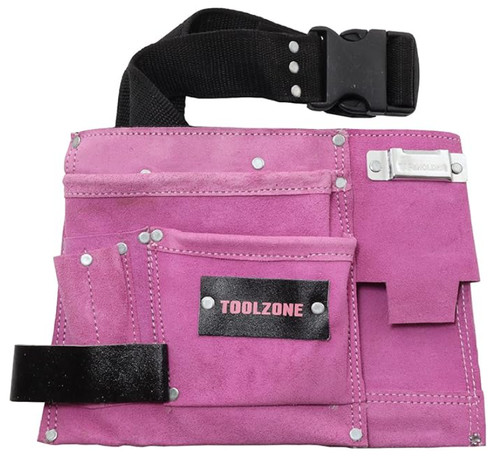 Toolzone pocket pink double - pocket,