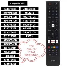 NEW CT-8069 REPLACEMENT REMOTE FOR TOSHIBA SMART TV WITH NETFLIX-YOUTUBE BUTTON