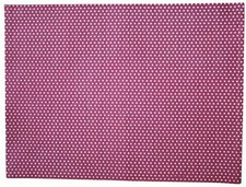 Placemat dots plum dots plum