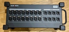 Allen and Heath (A&H) DX168 Digital Stagebox SQ Avantis dLive.  With Rack Ears.