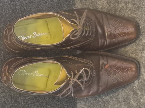 Oliver sweeney brown brogue - oliver,
