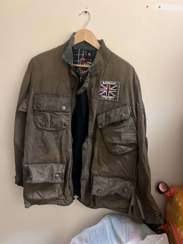 Barbour triumph waxed - x,