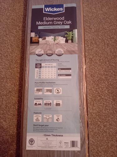 Medium grey oak - medium, laminate