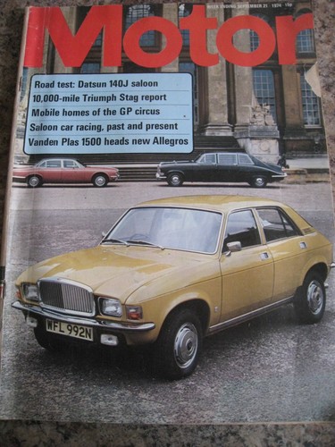 Motor sep 1974 datsun - sep,