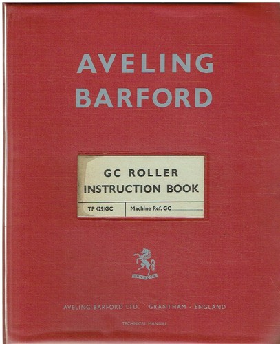 Aveling barford serie road - aveling,