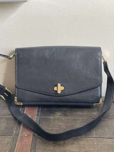 Vtg balley handbag blue - vtg,