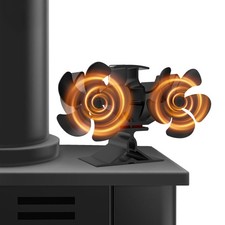 Log burner fan dual motor - dual,
