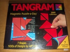 tangram Magnetic 2009 Calendar puzzle