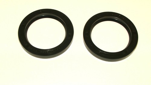 Pair front hub oil seals - hub,