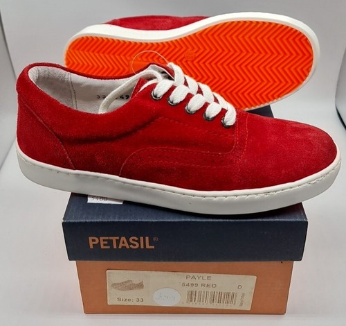 Petasil red suede - suede, uk