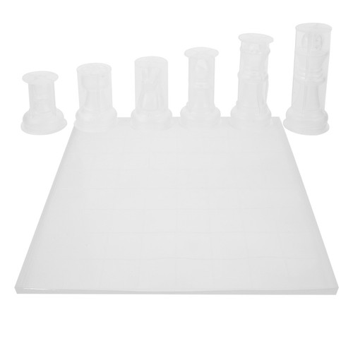 Durable silicone chess piece - silicone,