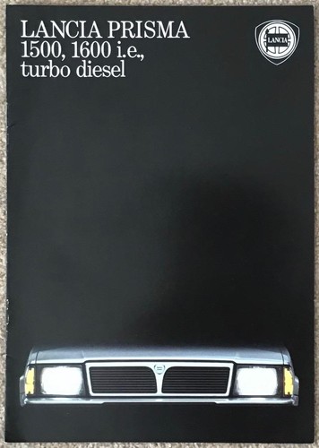 Lancia prisma range sales - prisma,