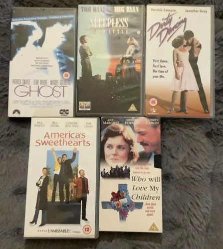 Vhs job lot bundle rom - 5, rom-com