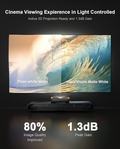 Awol 135 inch - awol, projector