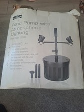 Pond Pump With Atmospheric Lighting LED Lights