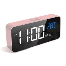 Digital Bedside Clock with Big