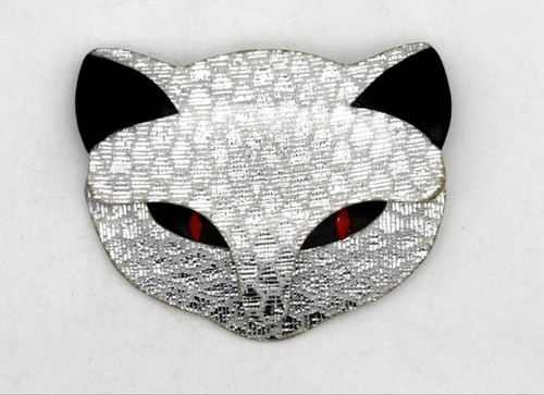 Lea stein attila cat brooch - lea,