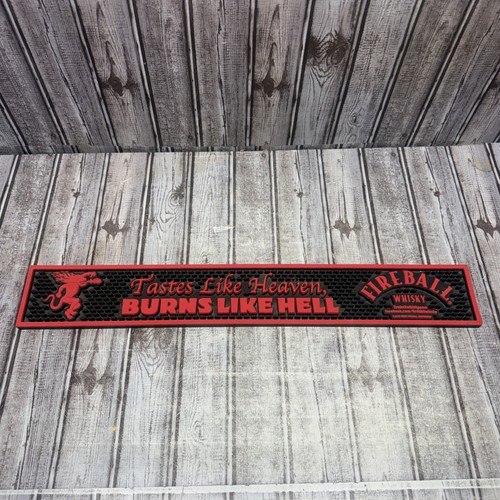 Fireball whiskey rubber bar - fireball,