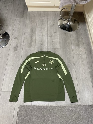Norwich city match worn staff - city,