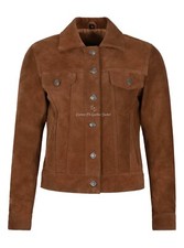 Women trucker real leather - trucker,